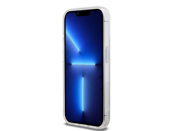 DKNY DKHMP15XHCPTSE iPhone 15 Pro Max 6.7" Beige/Beige kova kotelo IML Checkered Mono kuvio ja painetut raidat MagSafe