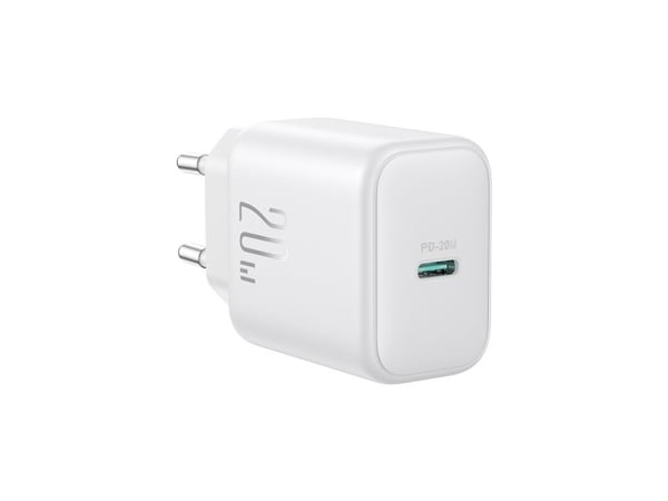 Joyroom lader Joyroom JR-TCF20 nettverkslader USB-C PD 20W - hvit
