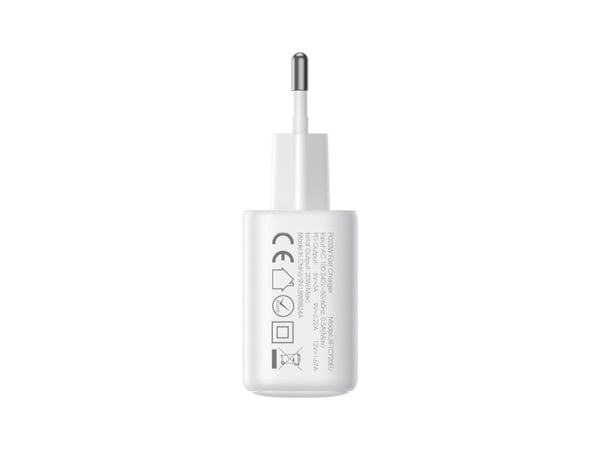 Joyroom lader Joyroom JR-TCF20 nettverkslader USB-C PD 20W - hvit