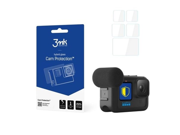 3MK HYBRID GLASS 3MK FG CAM BESKYTTELSE GOPRO HERO 9
