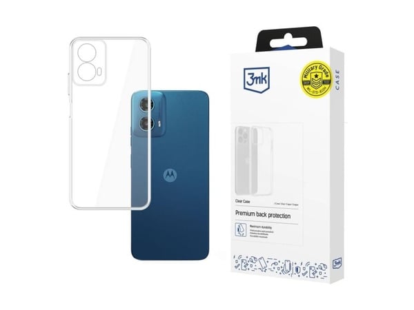 3MK Clear Case-etuí til Motorola Moto G34 5G