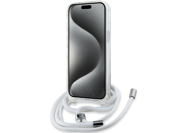 Karl Lagerfeld IML Choupette Head &amp; Cord MagSafe-etui for iPhone 14/13/15 - gjennomsiktig