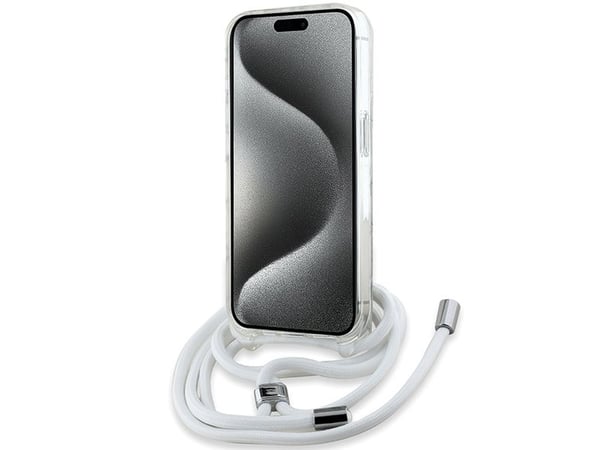 Karl Lagerfeld IML Choupette Head &amp; Cord MagSafe kotelo iPhone 14 Pro Max - kirkas - selkeä