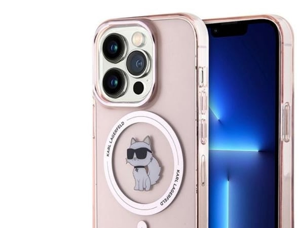 Karl Lagerfeld Karl Lagerfeld KLHMP14XHFCCNOP iPhone 14 Pro Max 6,7" rosa/rosa hardcase IML Choupette MagSafe