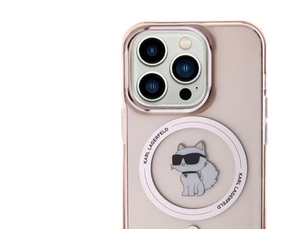 Karl Lagerfeld Karl Lagerfeld KLHMP14XHFCCNOP iPhone 14 Pro Max 6,7" rosa/rosa hardcase IML Choupette MagSafe