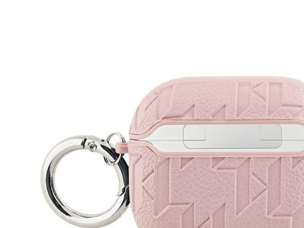 Karl Lagerfeld KLA3PGCHPP AirPods 3-skal rosa/pink Monogram Choupette Head