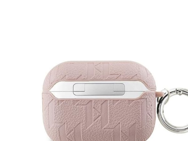 Karl Lagerfeld KLAP2PGCHPP AirPods Pro 2 (2022/2023) deksel rosa/pink monogram Choupette Head