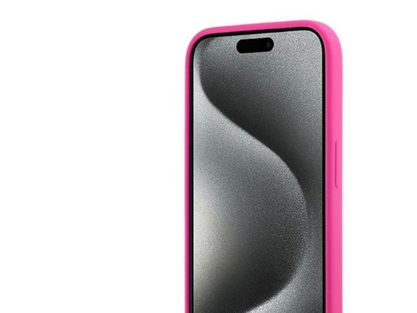 Karl Lagerfeld Karl Lagerfeld KLHMP15MSCHPPLF iPhone 15 Plus / 14 Plus 6.7" różowy/fuschia kovakotelo Silikoni Choupette Head MagSafe Silikoni Chou...