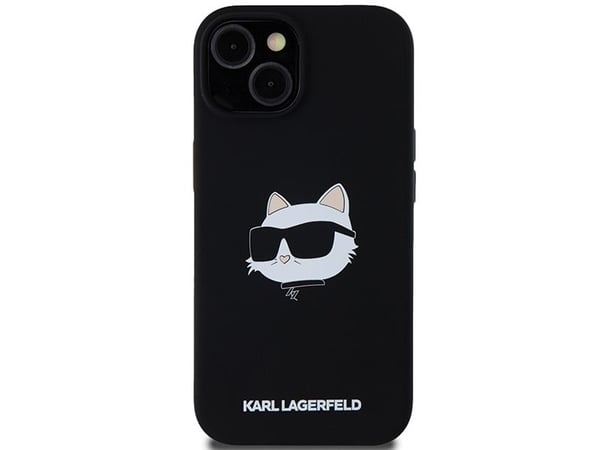 Karl Lagerfeld silikone Choupette Head MagSafe suojakotelo iPhone 15 Plus / 14 Plus - Lajittelu