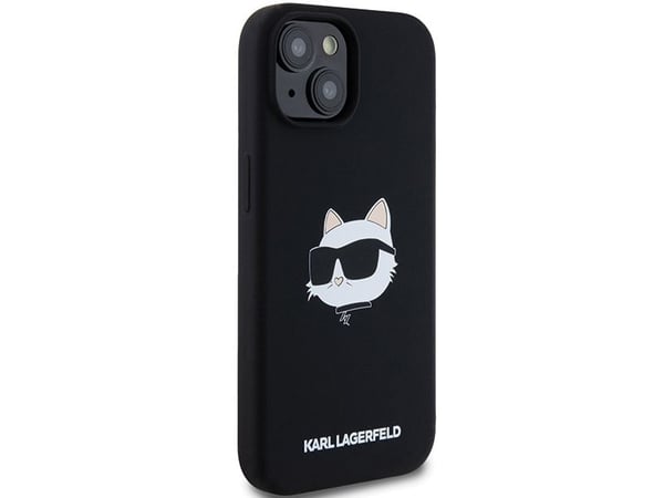 Karl Lagerfeld silikone Choupette Head MagSafe suojakotelo iPhone 15 Plus / 14 Plus - Lajittelu