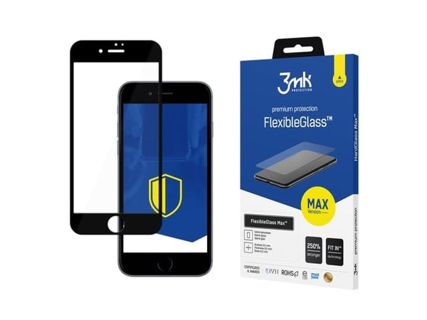 3mk Hybrid glas FlexibleGlass Max™ för iPhone 7 / 8 Plus