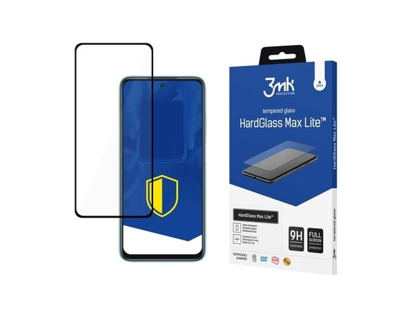 3MK HardGlass Max Lite Xiaomi Redmi 10 2022 musta/musta