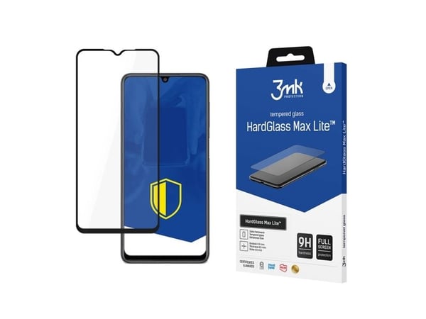 3Mk Samsung Galaxy M22 Black - 3Mk HardGlass Max Lite