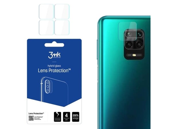 3mk Xiaomi Redmi Note 9 Pro Max - 3mk linssin suojaus - 3mk objektiivin suojaus