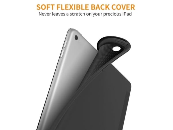 Tech-Protect SmartCase för iPad 9,7" 5/6 (2017-2018) - svart