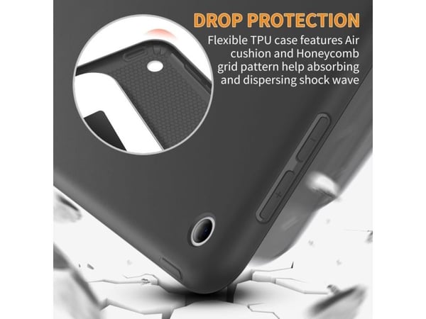 Tech-Protect SmartCase för iPad 9,7" 5/6 (2017-2018) - svart