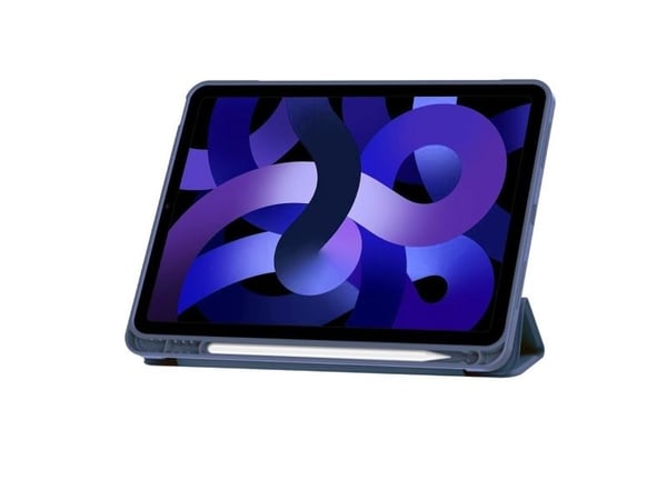Tech-Protect SmartCase Pen til iPad Air 10,9" (2020/2022) / 11" (2024/2025/2026) - navyblå