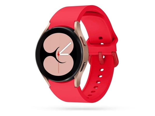 Rannekoru Samsung Galaxy Watch 4 (40mm) / (44mm) / Galaxy Watch 4 Classic (46mm) / (42mm) Tech-Protect IconBand punainen