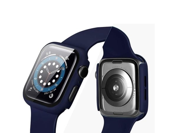 Tech-Protect Defense360-skal för Apple Watch 7 / 8 / 9 (45mm) - svart