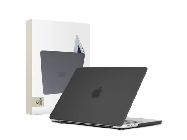 Tech-Protect SmartShell-skydd till MacBook Pro 16" M1 / M2 / M3 2021-2023 - matt svart