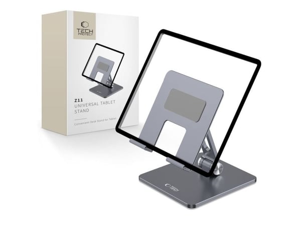 Tech-Protect Z11 jalusta, universaali jopa 13" tableteille - harmaa
