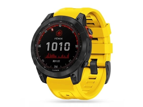 Tech-Protect Pasek Tech-Protect IconBand på Garmin Fenix 5 / 6 / 6 Pro / 7 - żółty