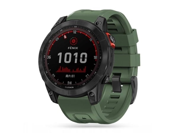 Tech-Protect IconBand-reim til Garmin Fenix 5/6/6 Pro/7 - grønn