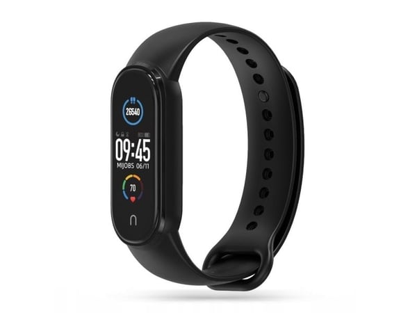 Tech-Protect IconBand-armband för Xiaomi Mi Smart Band 5 / 6 / 7 / NFC - Svart