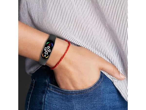 Tech-Protect IconBand-armband för Xiaomi Mi Smart Band 5 / 6 / 7 / NFC - Svart