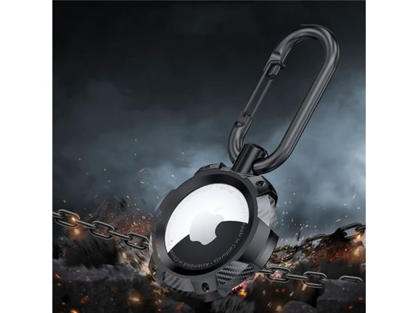 Tech-Protect TPUCARBON Apple AirTag BLACK