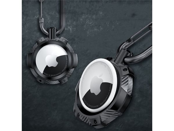 Tech-Protect TPUCARBON Apple AirTag BLACK