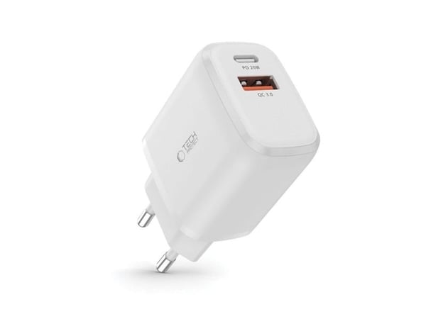 Tech-Protect lader 1x USB-A 1x USB-C 3 A (9589046924293)