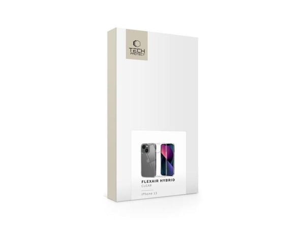 Tech-Protect FlexAir hybrid-skal till iPhone 13 - genomskinligt