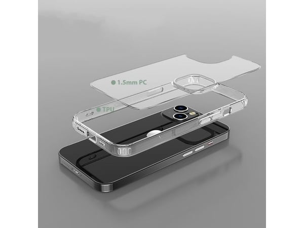 Tech-Protect FlexAir hybrid-skal till iPhone 13 - genomskinligt