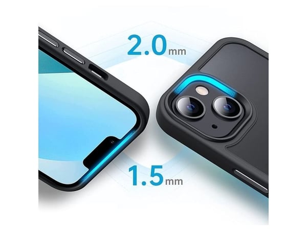 Tech-Protect Magmat Magsafe iPhone 14 Pro Max Clear czarny
