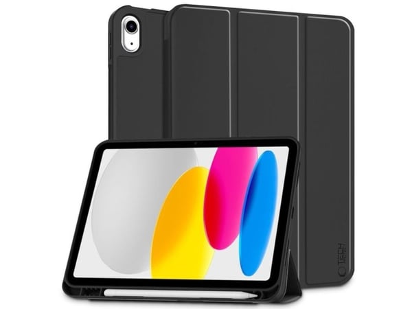 Tech-Protect SC Pen Apple iPad 10.9&amp;amp; 2022 - tabletin kotelo musta