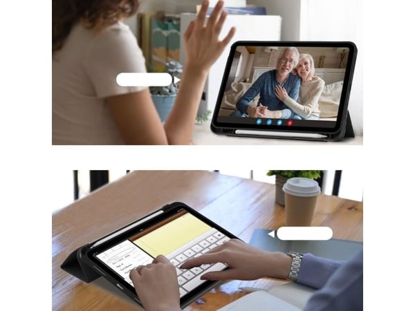 Tech-Protect SC Pen Apple iPad 10.9&amp;amp; 2022 - tabletin kotelo musta