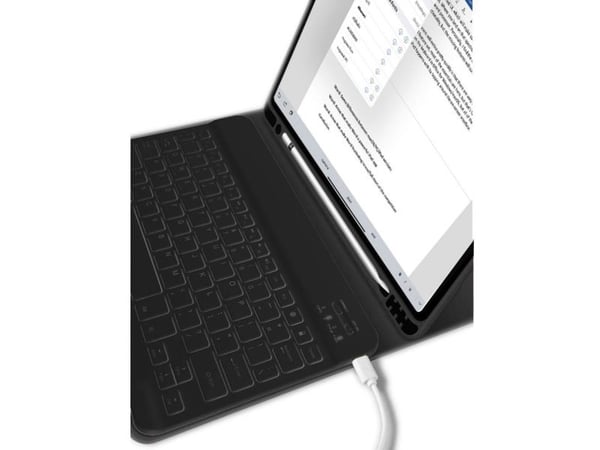 Tech-Protect SC penn + tastaturdeksel til iPad 10,9" 2022 - svart