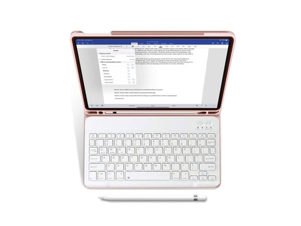 TECH-PROTECT SC PEN + KEYBOARD IPAD 10.9 2022 PINK