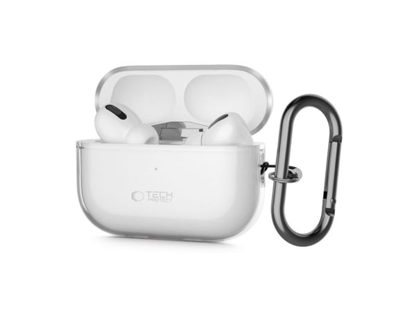 Tech-Protect TECH-PROTECT FLEXAIR för Apple AirPods Pro 1/2 CLEAR