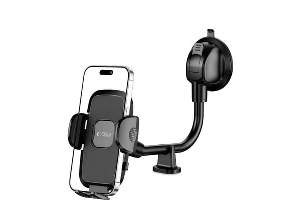 Tech-Protect TECH-PROTECT V3 UNIVERSAL LONG ARM WINDSHIELD & DASHBOARD CAR MOUNT BLACK