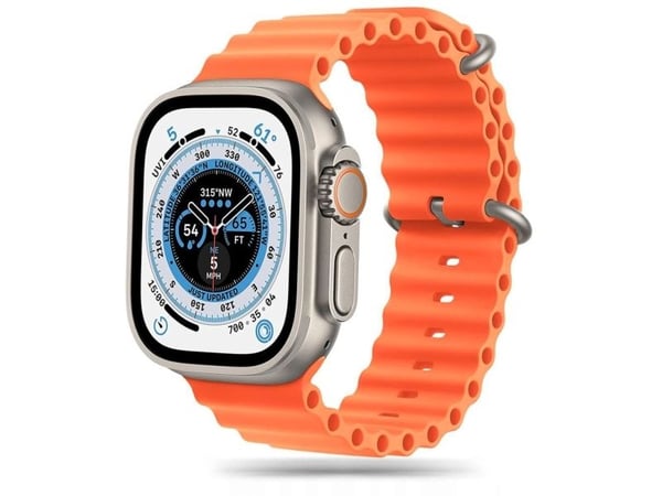 Tech-Protect TECH-PROTECT ICONBAND PRO til Apple Watch 4 / 5 / 6 / 7 / 8 / SE / ULTRA (42 / 44 / 45 / 49 MM) oransje