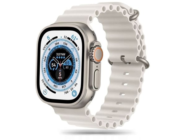 Tech-Protect IconBand Pro-armband för Apple Watch 4 / 5 / 6 / 7 / 8 / 9 / SE / Ultra 1 / 2 (42/44/45/49 mm) - beige