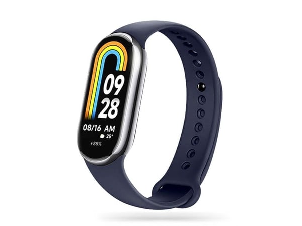 Rannekoru Tech-Protect Xiaomi Smart Band 8:lle, tummansininen