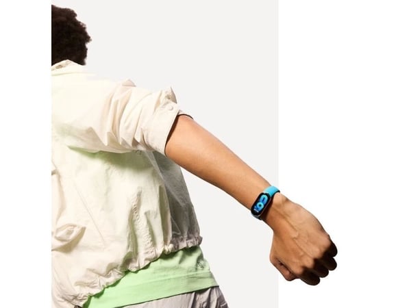Rannekoru Tech-Protect Xiaomi Smart Band 8:lle, tummansininen