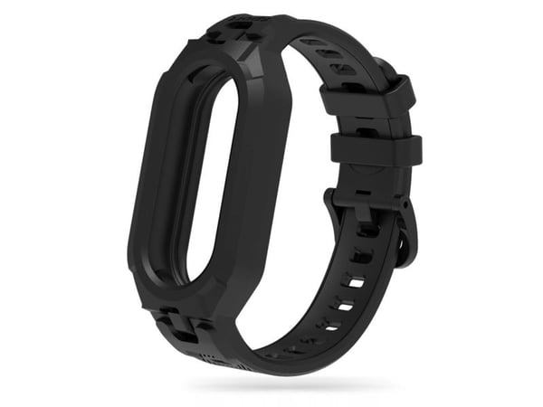 Tech-Protect turvaranneke Xiaomi Smart Band 8/8 NFC:lle, musta