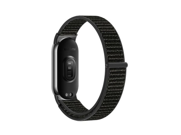 Xiaomi MI Band 8 / 8 NFC Tech-Protect Nylon rannekoru musta