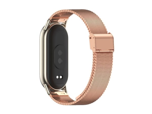 Tech-Protect MILANESEBAND reim til Xiaomi Smart Band 8/9/NFC rosé gold