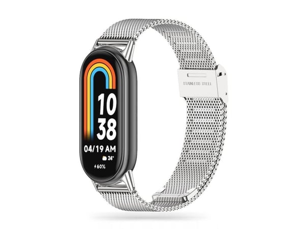 Tech-Protect TECH-PROTECT MILANESEBAND XIAOMI SMART BAND 8 / 9 / NFC SILVER
