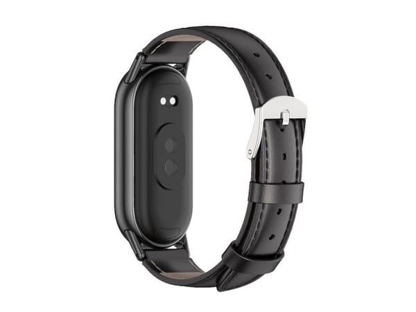 Tech-Protect etui XIAOMI SMART BAND 8 / 8 NFC LeatherFit, svart